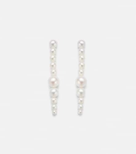 Sienna Moon 14kt drop earrings with pearls - Sophie Bille Brahe - Modalova