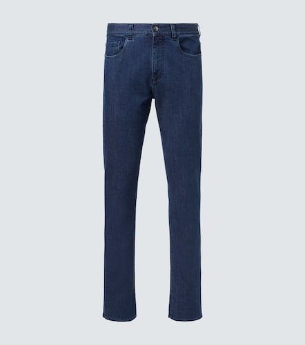 Canali Mid-rise slim jeans - Canali - Modalova