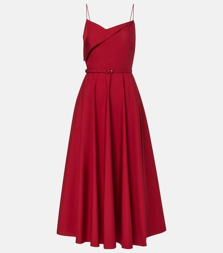 Vestido midi de popelín de algodón - Roland Mouret - Modalova