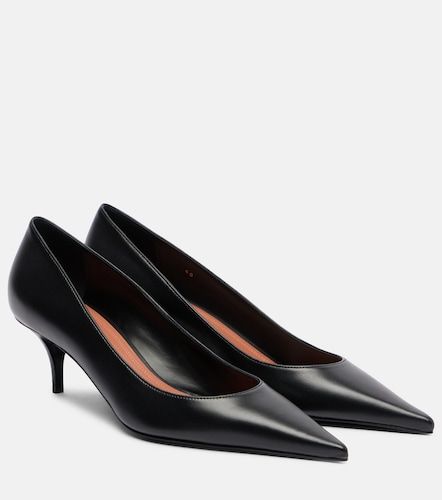 Barbara 55 leather pumps - Amina Muaddi - Modalova