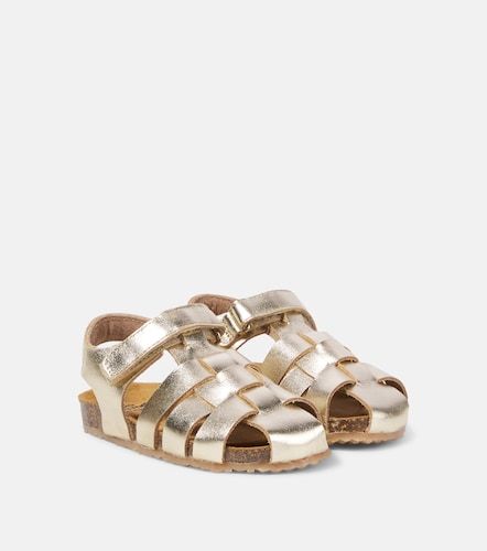 PePe Metallic leather sandals - PePe - Modalova