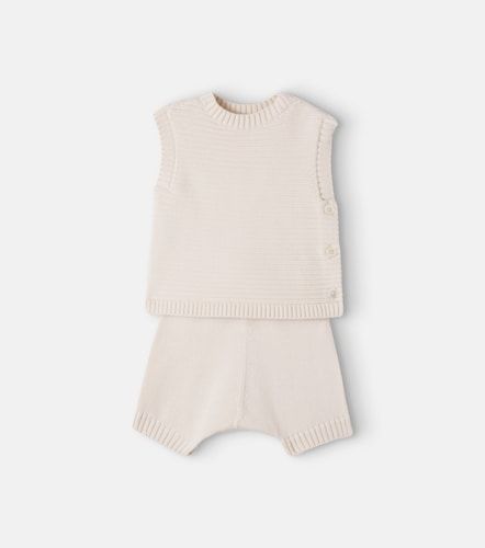 Bebé - set Tendresse de top y shorts de algodón - Bonpoint - Modalova