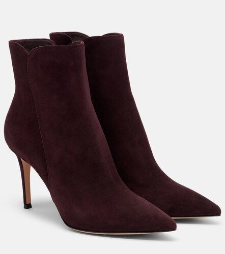 Levy suede ankle boots - Gianvito Rossi - Modalova