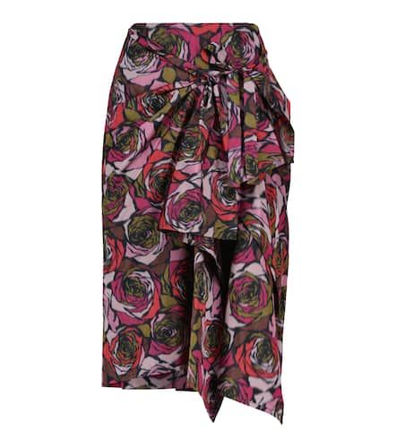 Dries Van Noten Falda midi floral - Dries Van Noten - Modalova