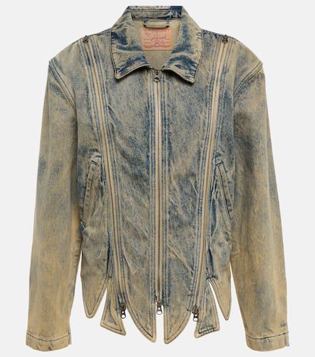 Tudor zipper-trimmed denim jacket - Y/Project - Modalova