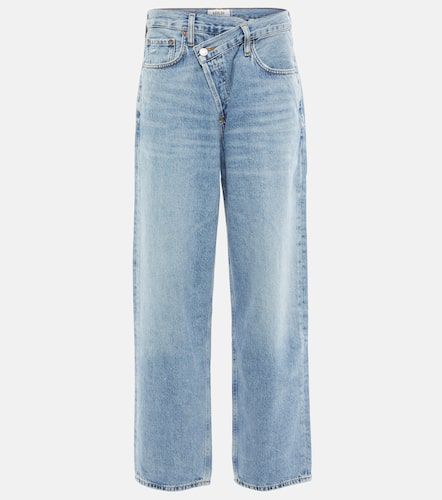 Jeans rectos Criss Cross de tiro alto - Agolde - Modalova