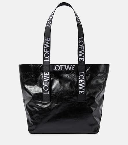 Loewe Fold Shopper leather tote bag - Loewe - Modalova