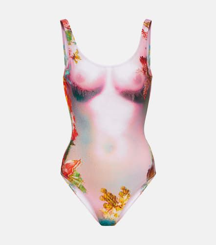 Bedruckter Badeanzug Flower Collection - Jean Paul Gaultier - Modalova