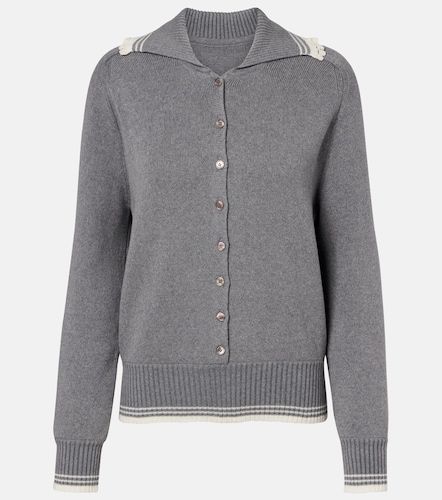 Pullover polo in cotone e cashmere - Magda Butrym - Modalova