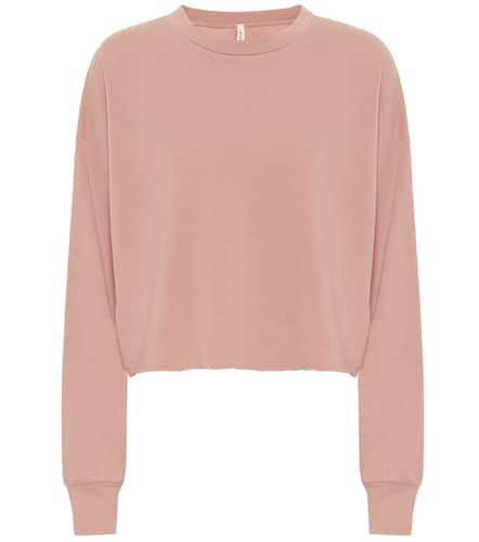Cropped cotton-blend sweater - Lanston Sport - Modalova