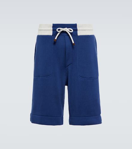 Cotton Bermuda shorts - Brunello Cucinelli - Modalova