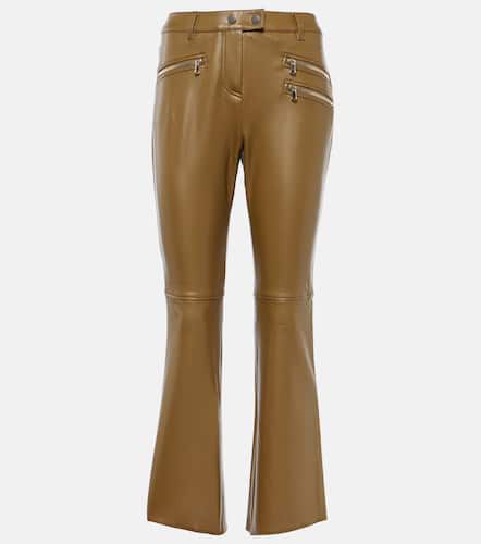 Sleek Comfort faux leather cropped pants - Dorothee Schumacher - Modalova