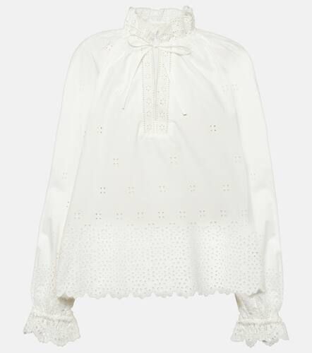 Blusa Alora de algodón con bordado inglés - Ulla Johnson - Modalova