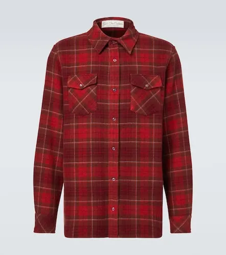 Camicia Love in cashmere a quadri con ametiste - God's True Cashmere - Modalova