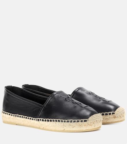 Saint Laurent Espadrilles aus Leder - Saint Laurent - Modalova