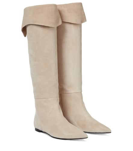 Stiefel Diego aus Veloursleder - Khaite - Modalova