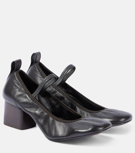 Square Ballerina 55 leather Mary Jane pumps - Lemaire - Modalova