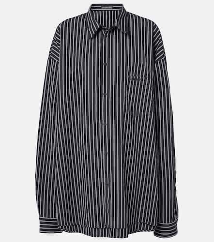 Camicia Flatground in cotone a righe - Balenciaga - Modalova