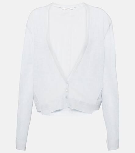 V-neck linen-blend cardigan - Dorothee Schumacher - Modalova