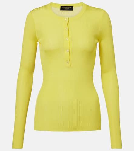 Jersey acanalado de punto - Dolce&Gabbana - Modalova