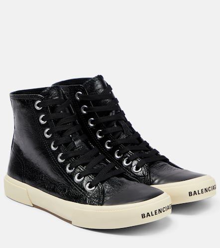 Paris high-top leather sneakers - Balenciaga - Modalova