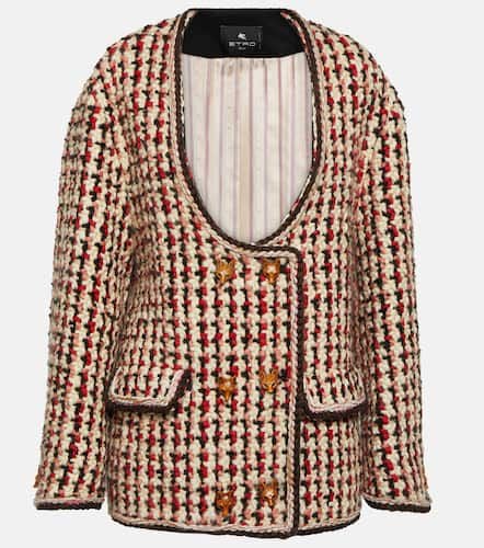 Chaqueta oversized de mezcla de lana - Etro - Modalova