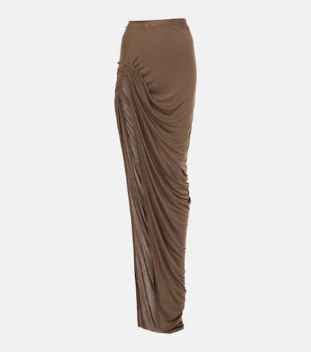 Rick Owens Twist draped maxi skirt - Rick Owens - Modalova