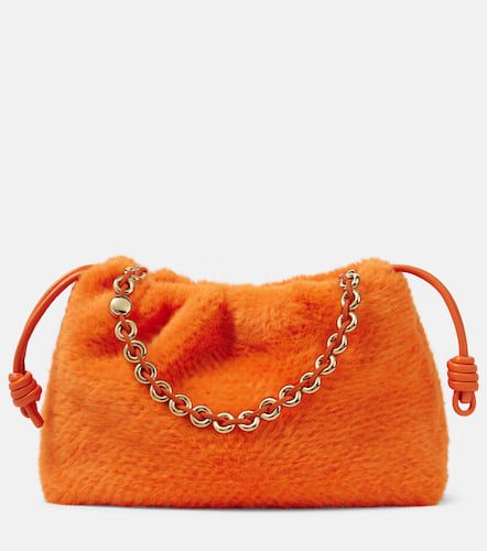 Clutch Flamenco Large aus Faux Fur - Loewe - Modalova