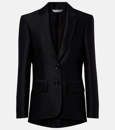 Balenciaga Blazer in lana e seta - Balenciaga - Modalova