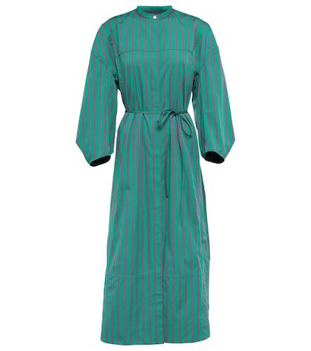 Striped cotton midi shirt dress - Jil Sander - Modalova