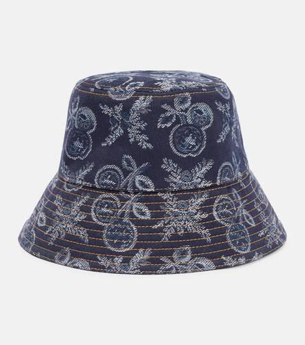 Etro Printed denim bucket hat - Etro - Modalova