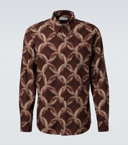 Camisa de algodón estampada - Dries Van Noten - Modalova