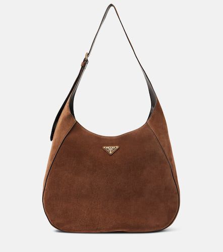 Prada Borsa Large in suede - Prada - Modalova