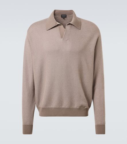 Giorgio Armani Polo in misto lana - Giorgio Armani - Modalova