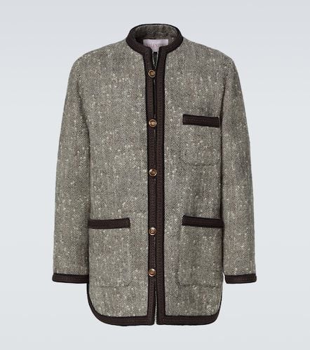 Valentino Melange wool-blend jacket - Valentino - Modalova