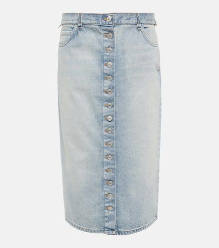 Courrèges Multiflex denim midi skirt - Courreges - Modalova