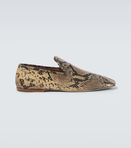 Mocasines de piel grabada - Dries Van Noten - Modalova