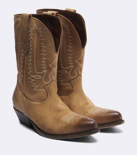 Wish Star leather cowboy boots - Golden Goose - Modalova