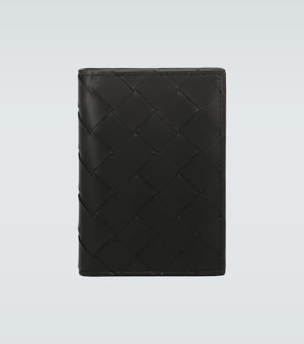 Folded leather cardholder - Bottega Veneta - Modalova