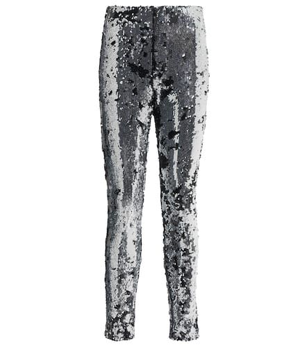 Pantaloni skinny Madilio in cotone con paillettes - Isabel Marant - Modalova