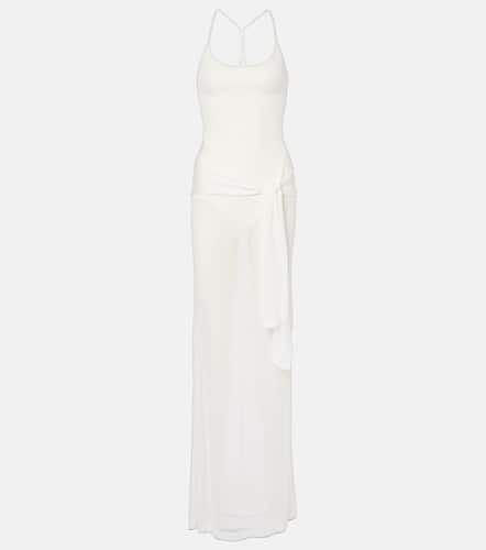 La Robe Maille Nodo sheer gown - Jacquemus - Modalova