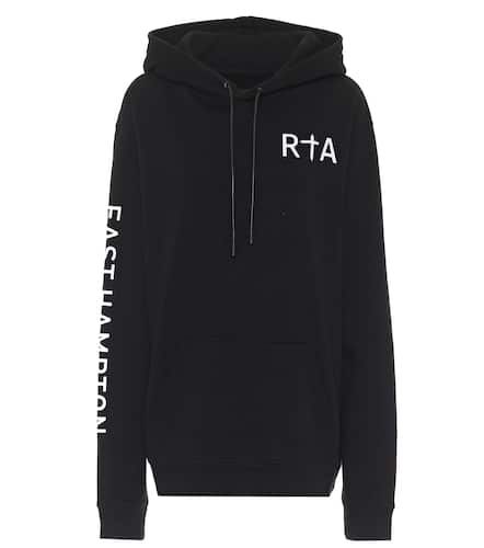 Rta Markus logo cotton hoodie - Rta - Modalova