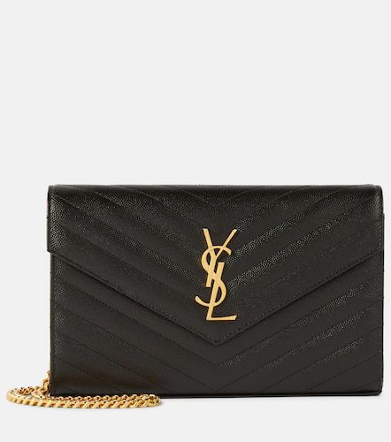 Cartera con cadena Cassandre de piel matelassé - Saint Laurent - Modalova