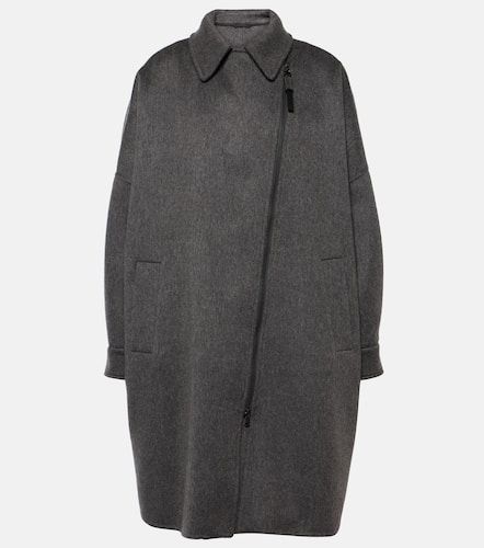 Oversized cashmere car coat - Brunello Cucinelli - Modalova