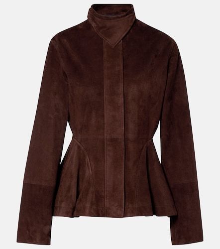 Alaïa Giacca peplum in suede - Alaia - Modalova