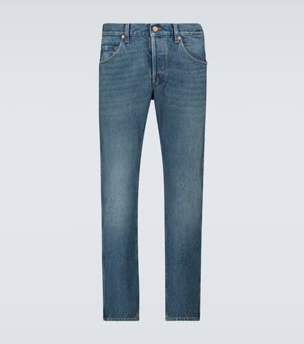 Gucci Washed denim tapered jeans - Gucci - Modalova