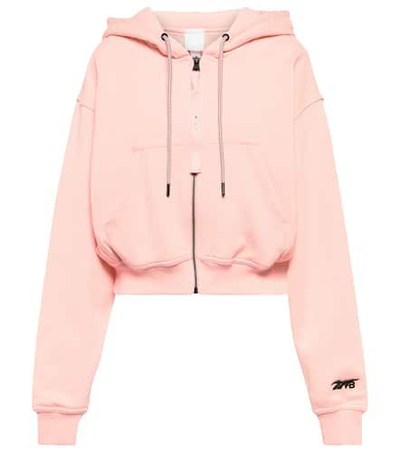 X Reebok cropped cotton hoodie - Reebok x Victoria Beckham - Modalova