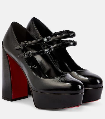 Plateau-Pumps Movida Jane 130 aus Leder - Christian Louboutin - Modalova