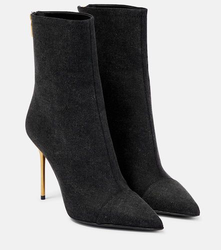 Balmain Ankle Boots Skye aus Denim - Balmain - Modalova