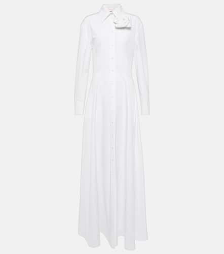 AppliquÃ© cotton poplin gown - Valentino - Modalova